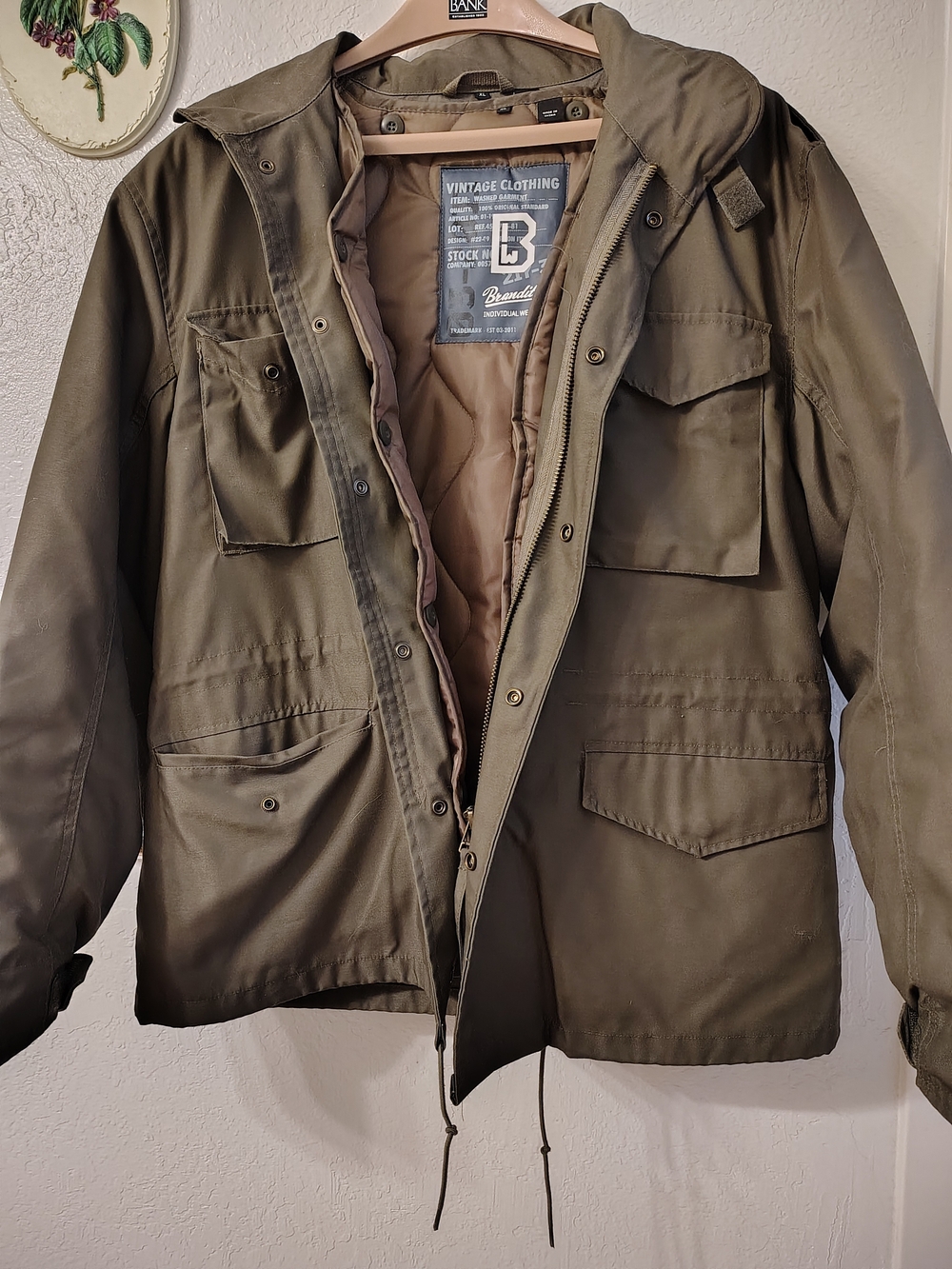 Olive Green M-65 Field Jacket - Men's